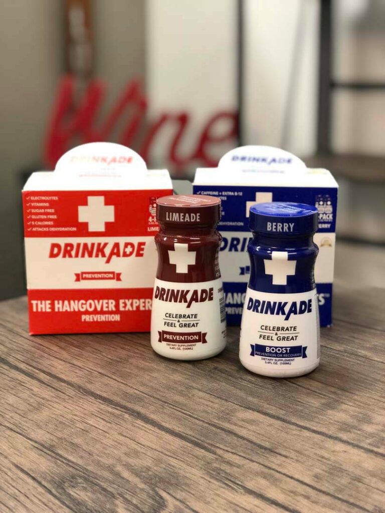 DrinkAde Boost Berry Hangover Prevention