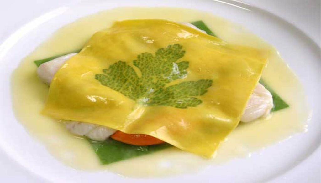 The Best Chef - Raviolo Aperto by Gualtiero Marchesi